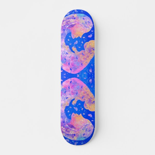 Mother and Baby - Love - Art Skateboard (Front)