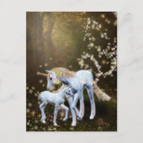 Mother and Baby Unicorn