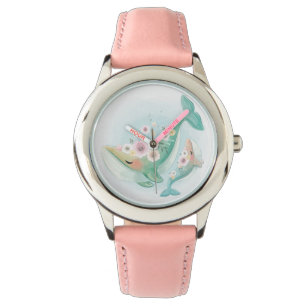Mother And Baby Whale Dancing Watch