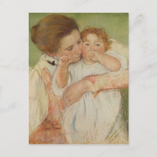 Mother and Child, 1897 Postcard (Front)