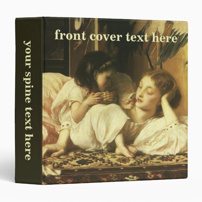 Mother and Child (aka Cherries) by Lord Leighton Binder (Front/Spine)