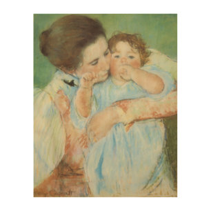 Mother and Child by Mary Cassatt, Vintage Fine Art