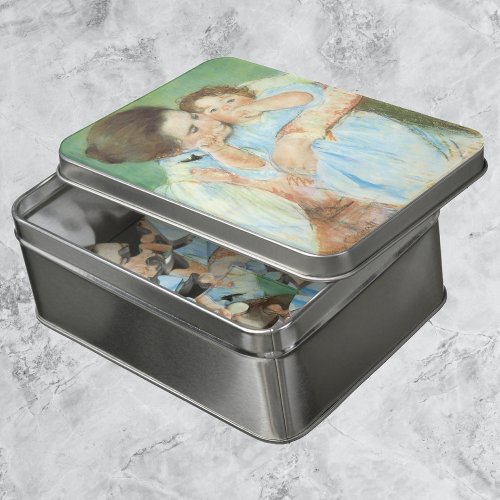 Mother and Child by Mary Cassatt Vintage Fine Art Jigsaw Puzzle