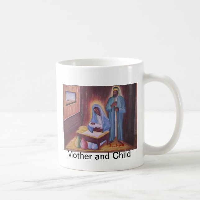 Mother and Child Coffee Mug (Right)