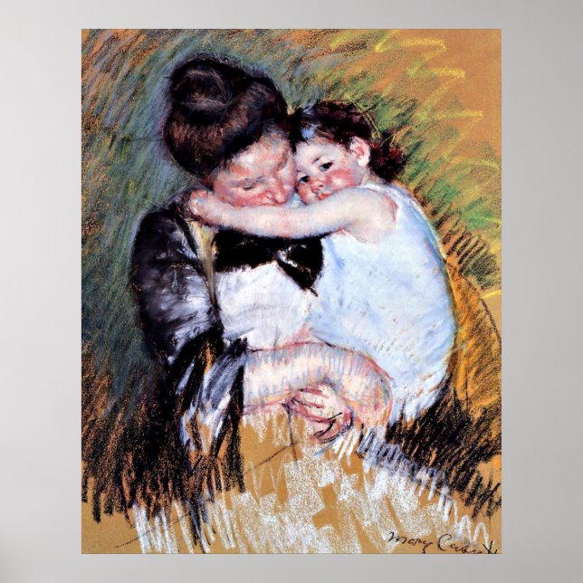 Mother and Child famous painting Poster (Front)