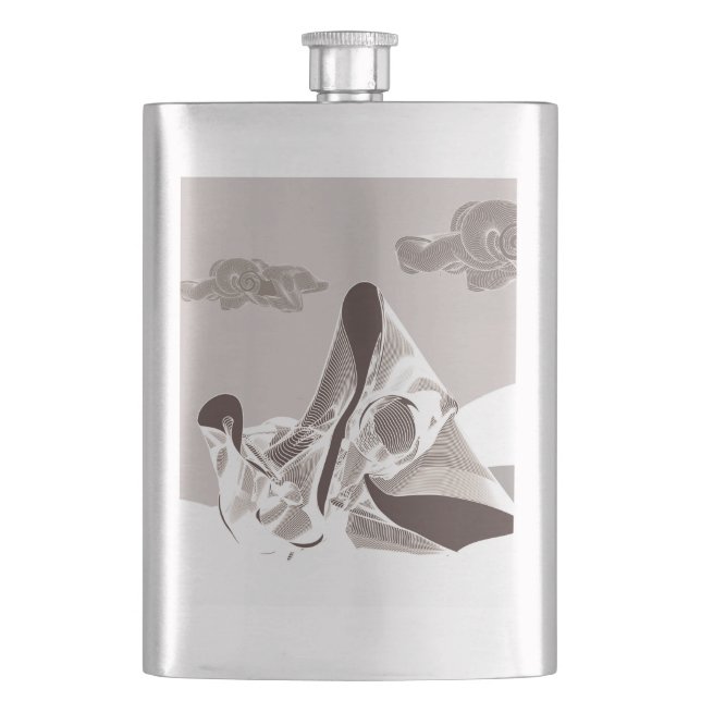 Mother and Child Flask (Front)