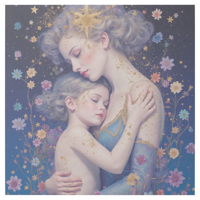 Mother and Child Gallery Wrapped Canvas Gallery Wrap (Front)