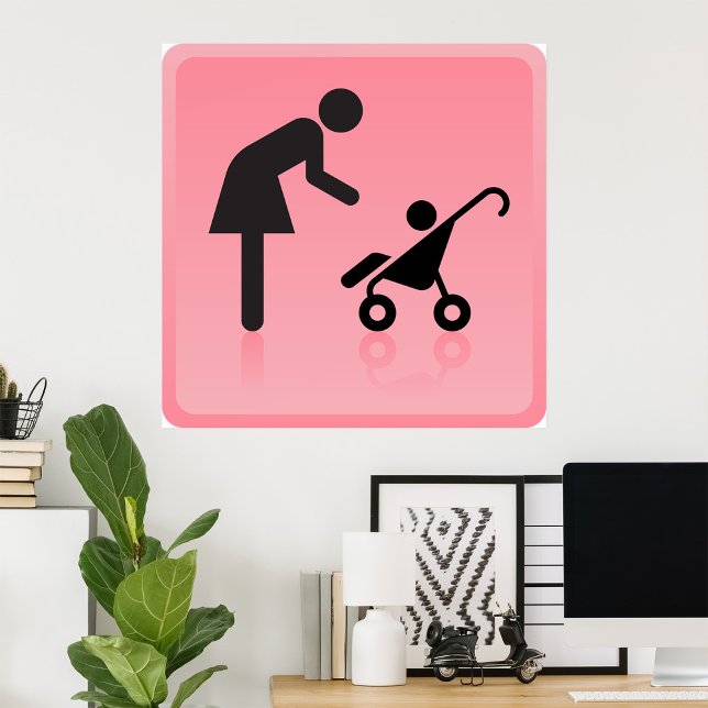 Mother And Child Icon Poster (Creator Uploaded)