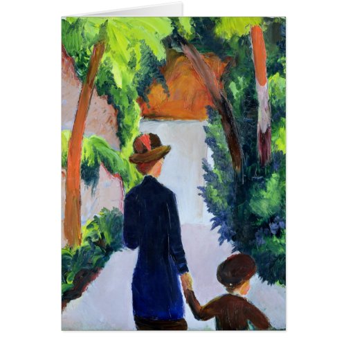 Mother and Child in the Park 1914