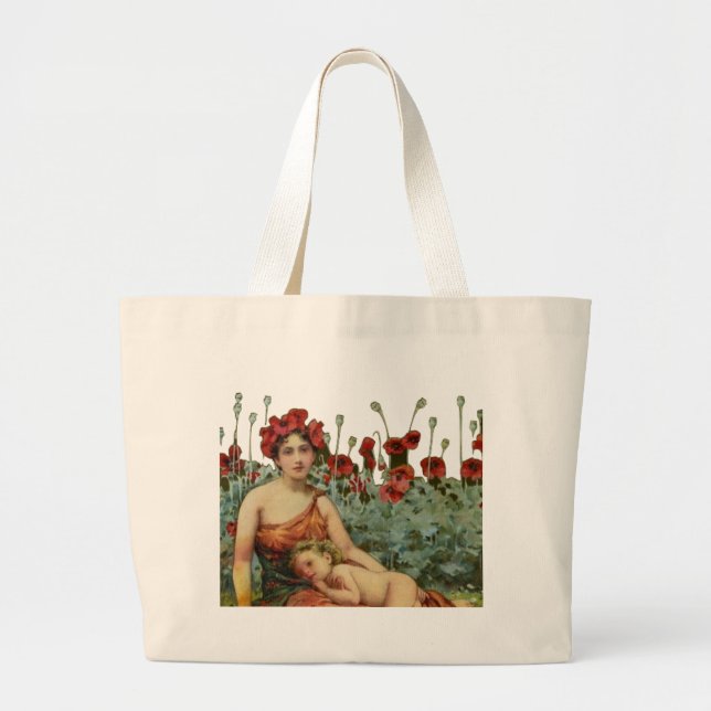 Mother and child large tote bag (Front)