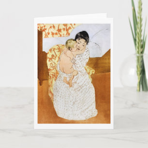 Mother and Child, Mary Cassatt Card