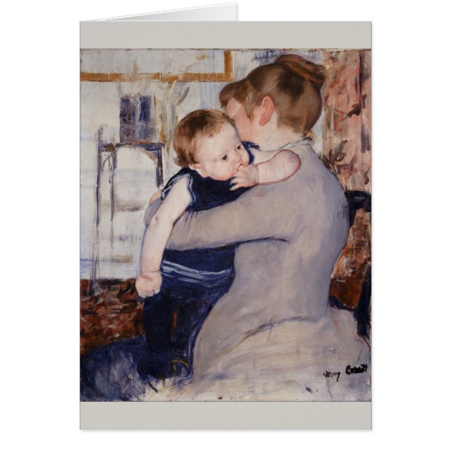 Mother and Child Mary Cassatt Cards (Front)