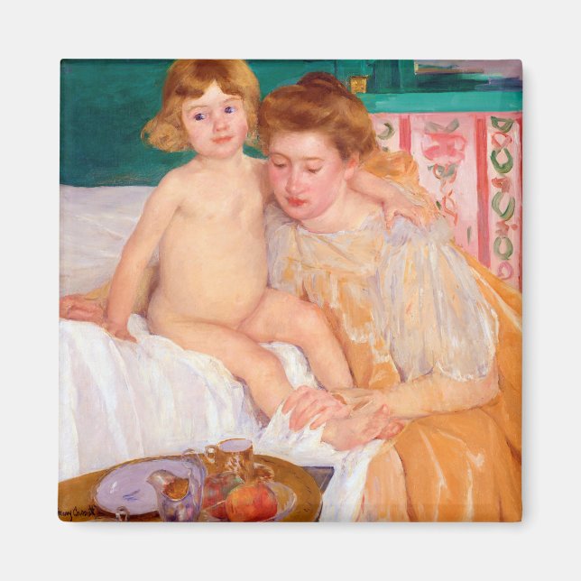 Mother and Child, Mary Cassatt Magnet (Front)