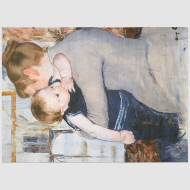 Mother and Child, Mary Cassatt Tissue Paper (Front)