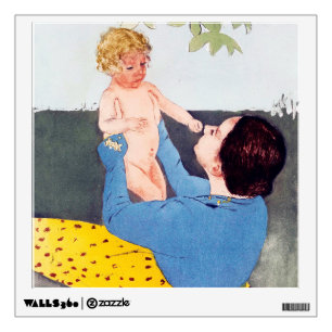 Mother and Child, Mary Cassatt Wall Decal