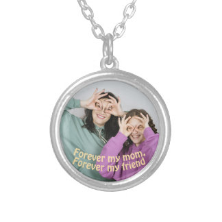 Mother and Child Minimalist Art Necklace – Mother