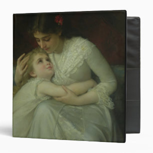Mother and Child (oil on canvas) Binder