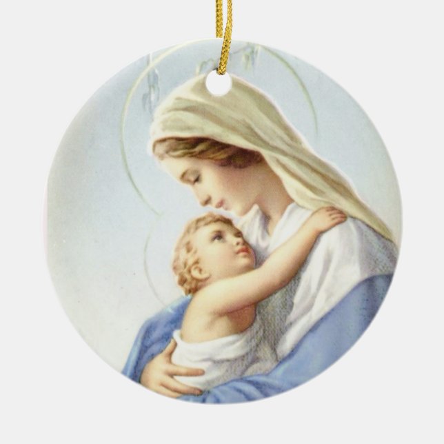 Mother and Child Ornament (Front)