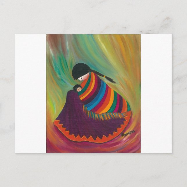 Mother and Child Postcard (Front)