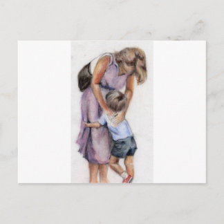 Mother and Child Postcard