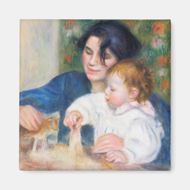 Mother and Child, Renoir Magnet (Front)