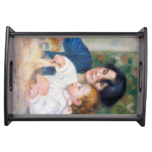 Mother and Child, Renoir Serving Tray