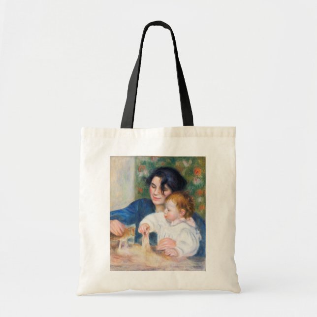 Mother and Child, Renoir Tote Bag (Front)