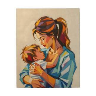 Mother and Child Wall Art