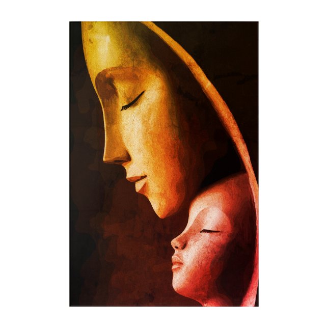 Mother and Child Wall Art (Front)