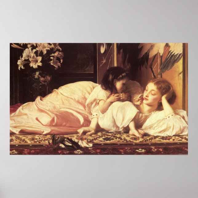 Mother and Child (Woman and her Daughter) Poster (Front)