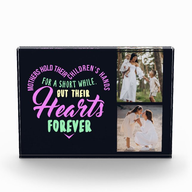 Mother and Children Quote Photo Block (Front)