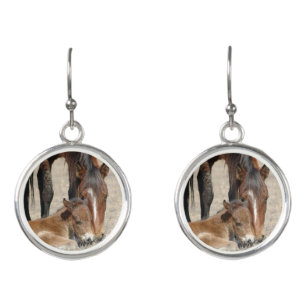 Mother And Colt Earrings