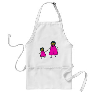 Mother And Daughter Adult Apron