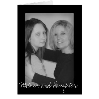 Mother and Daughter Cards