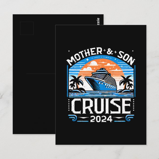 Mother And Daughter Cruise 2024 Postcard (Front/Back)