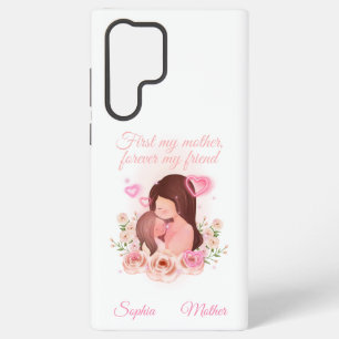 Mother and Daughter, Custom Names Samsung Galaxy S22 Ultra Case