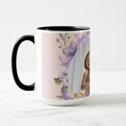 Mother and Daughter Love Picture Mug