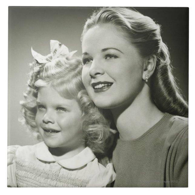 Mother and Daughter Tile (Front)