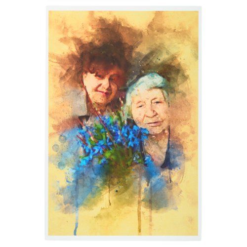 Mother and Daughter Wall Art