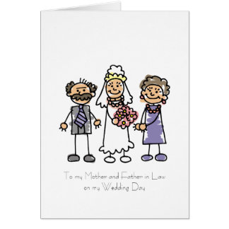 Mother and Father in Law Poem Card