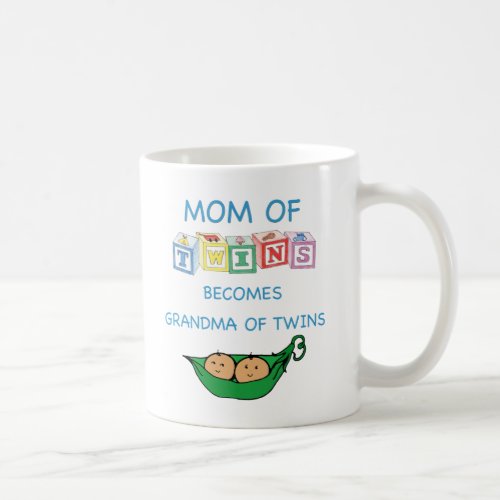 Mother and Grandmother of Twins Coffee Mug