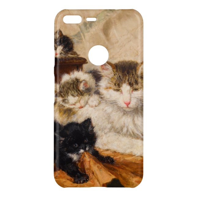 Mother and Her Kittens Uncommon Google Pixel XL Case (Back)