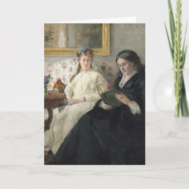 Mother and Sister of the Artist | Berthe Morisot Card (Front)