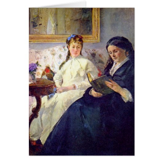 Mother and sister of the artist by Berthe Morisot (Front)
