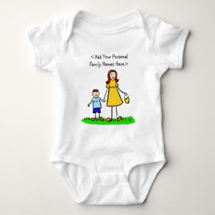 Mother and Son Custom Family Mommy and Me Shirt