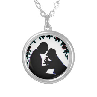 Mother and son necklace