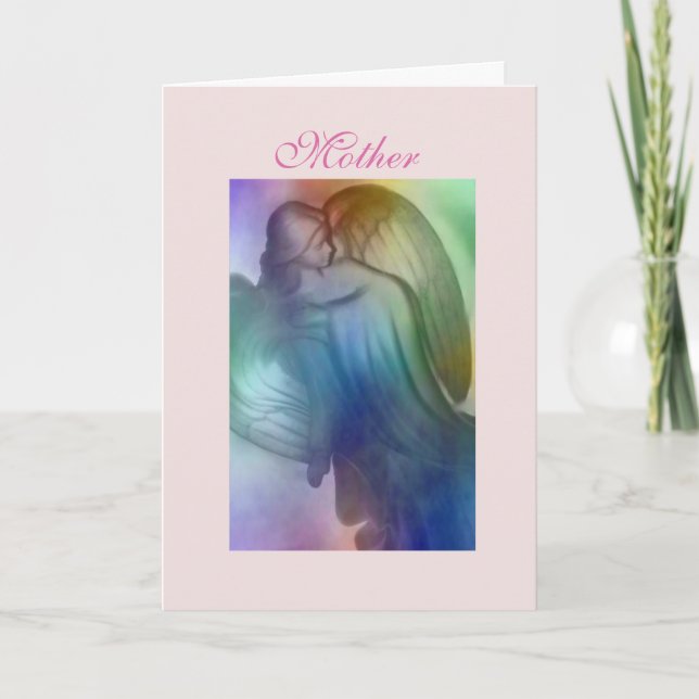 Mother Angel  Holiday Card (Front)