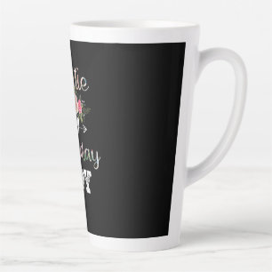 Mother Art Auntie Of A Birthday Boy Latte Mug