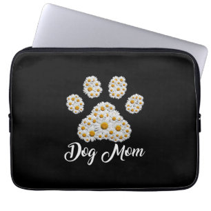 Mother Art Best Dog Mom Ever Birthday Laptop Sleeve