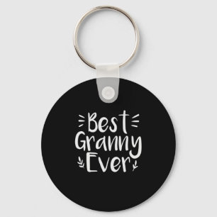 Mother Art Best Granny Ever Keychain